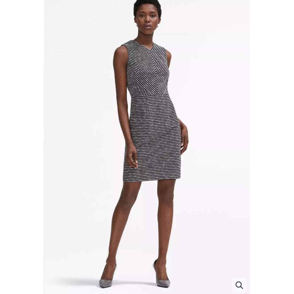 MM LaFleur Reanna Dress in Yarn Stripe
